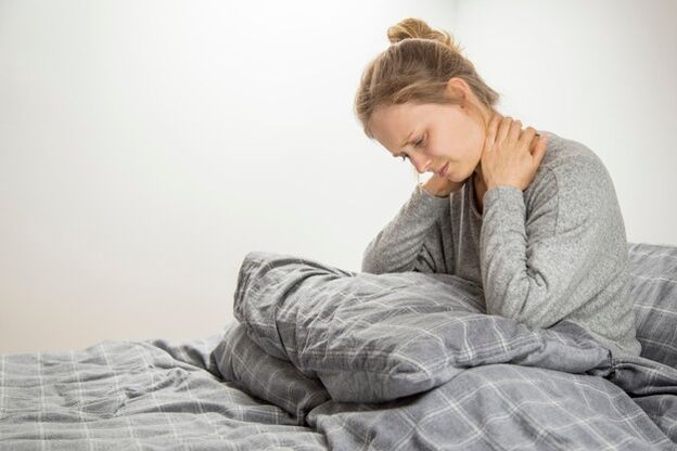 ból szyi z osteochondrozą szyjną